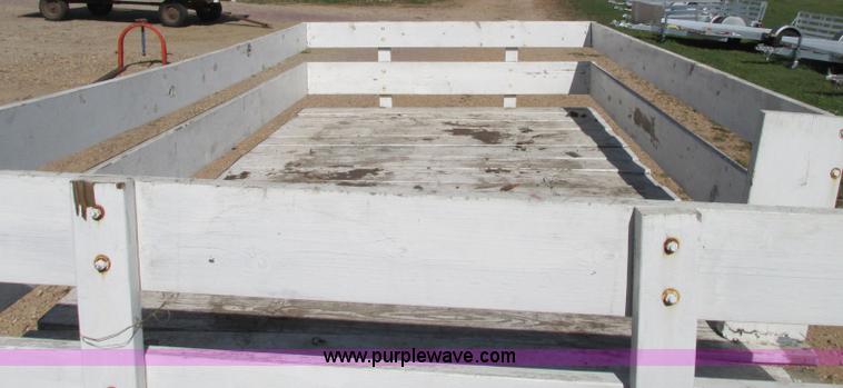 image for item E5204 Shop built hay wagon