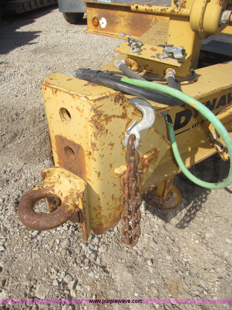 image for item F7138 2000 Dynaweld 951 30' triple axle equipment trailer