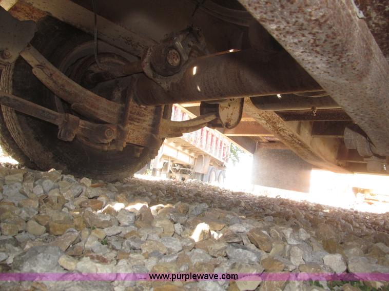 image for item F7138 2000 Dynaweld 951 30' triple axle equipment trailer