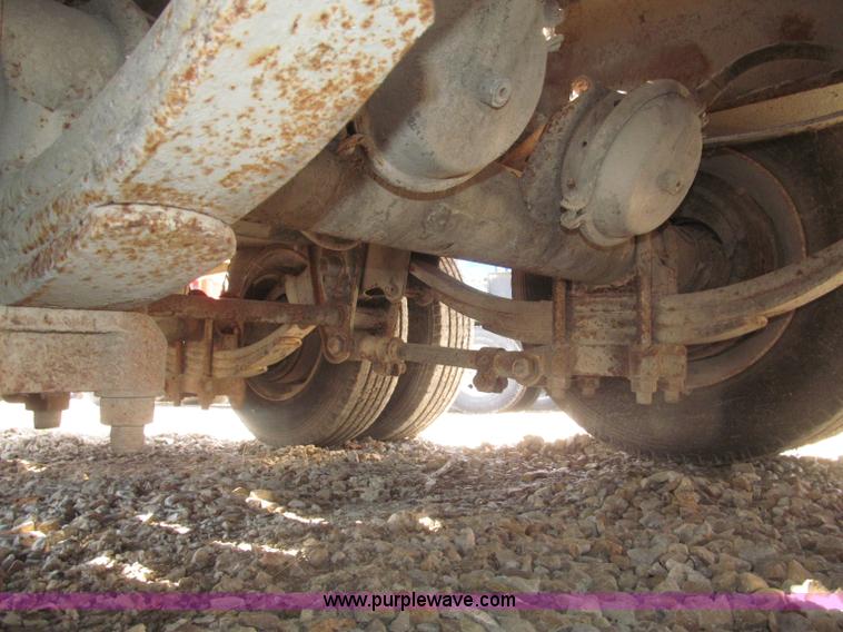 image for item F7138 2000 Dynaweld 951 30' triple axle equipment trailer