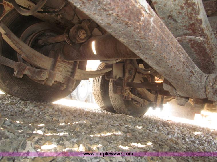 image for item F7138 2000 Dynaweld 951 30' triple axle equipment trailer