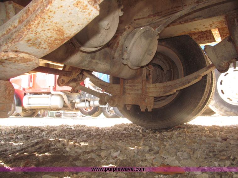 image for item F7138 2000 Dynaweld 951 30' triple axle equipment trailer