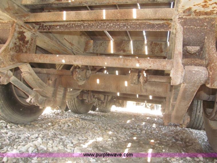 image for item F7138 2000 Dynaweld 951 30' triple axle equipment trailer