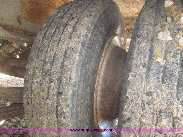 image for item F7138 2000 Dynaweld 951 30' triple axle equipment trailer