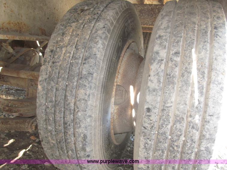 image for item F7138 2000 Dynaweld 951 30' triple axle equipment trailer