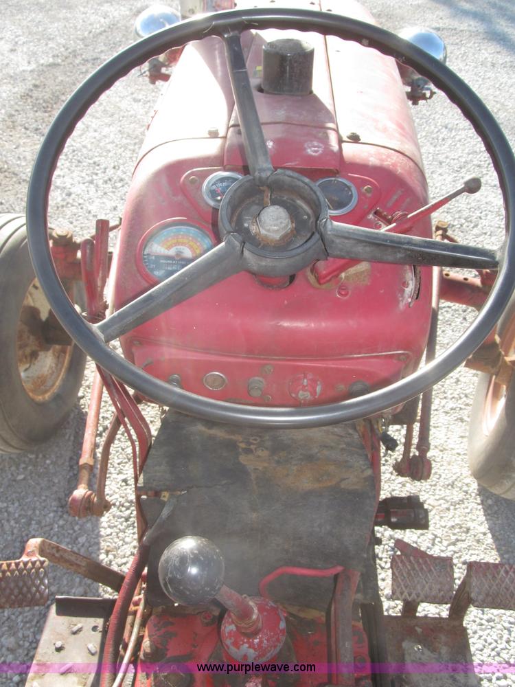 image for item F7140 1957 International 350 tractor