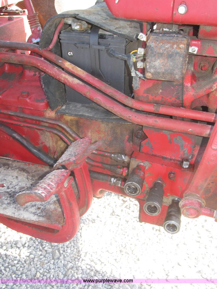 image for item F7140 1957 International 350 tractor