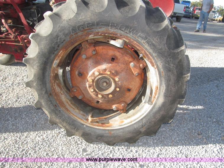 image for item F7140 1957 International 350 tractor