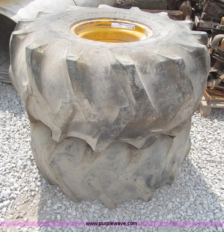 image for item K9738 Firestone 18.4-16.1 lugged tires