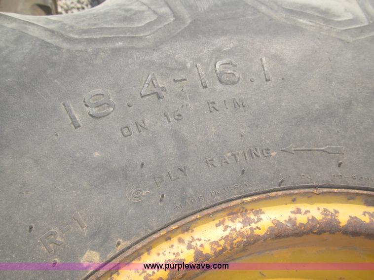 image for item K9738 Firestone 18.4-16.1 lugged tires