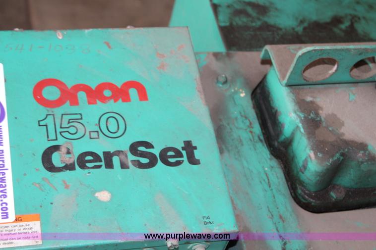 image for item AU9430 1988 Onan generator