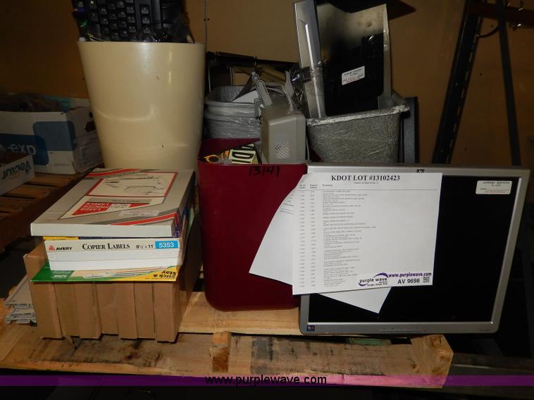 Assorted office supplies in Topeka, KS Item AV9698 sold Purple Wave