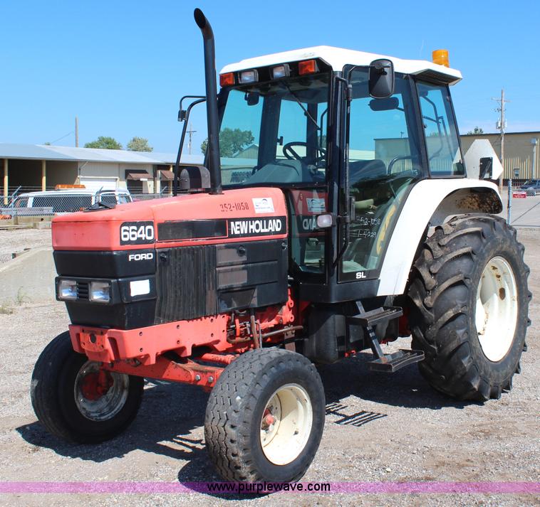 image for item H6916 1998 Ford New Holland 6640SL tractor