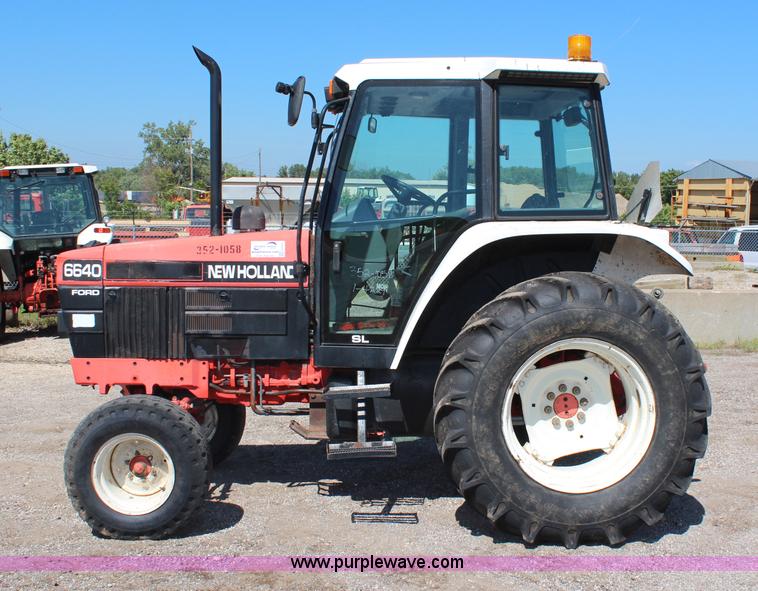 image for item H6916 1998 Ford New Holland 6640SL tractor