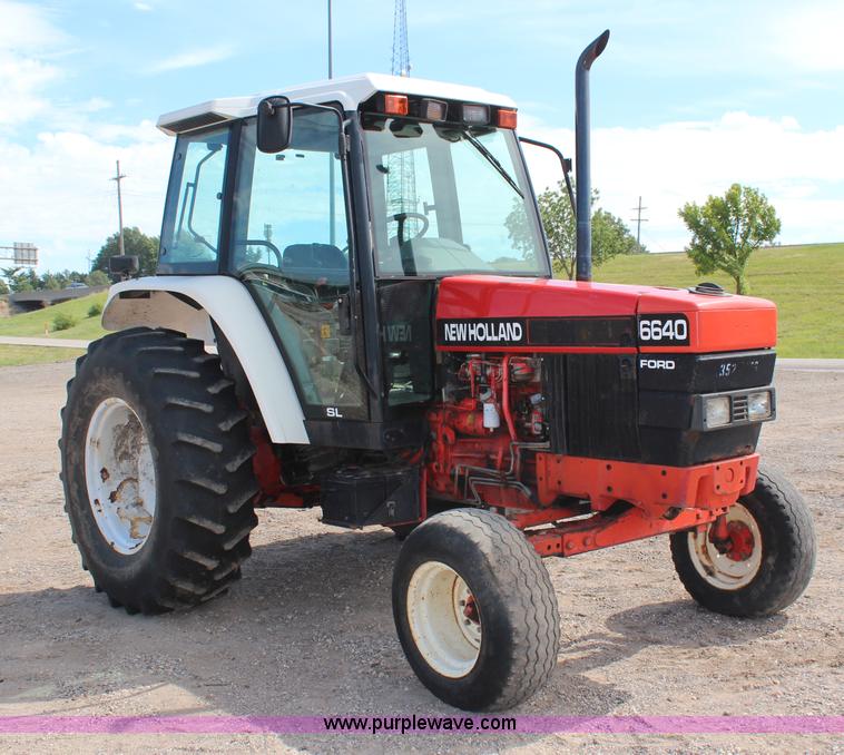 image for item H6917 1996 Ford New Holland 6640SL tractor