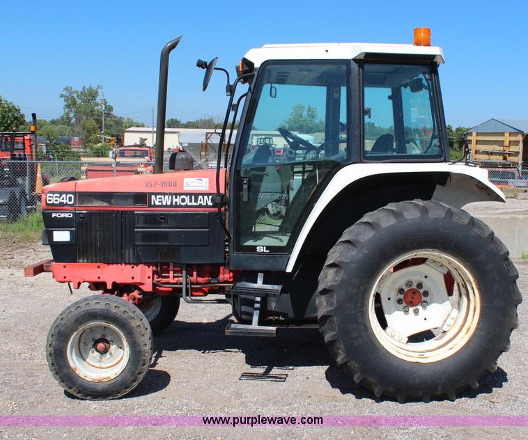 image for item H6919 1998 Ford New Holland 6640SL tractor