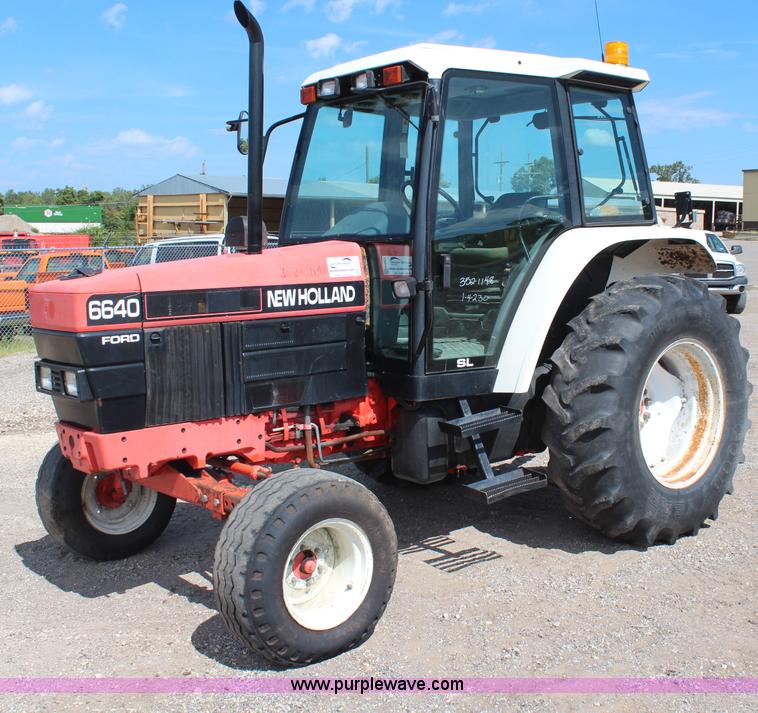 image for item H6921 1998 Ford New Holland 6640SL tractor