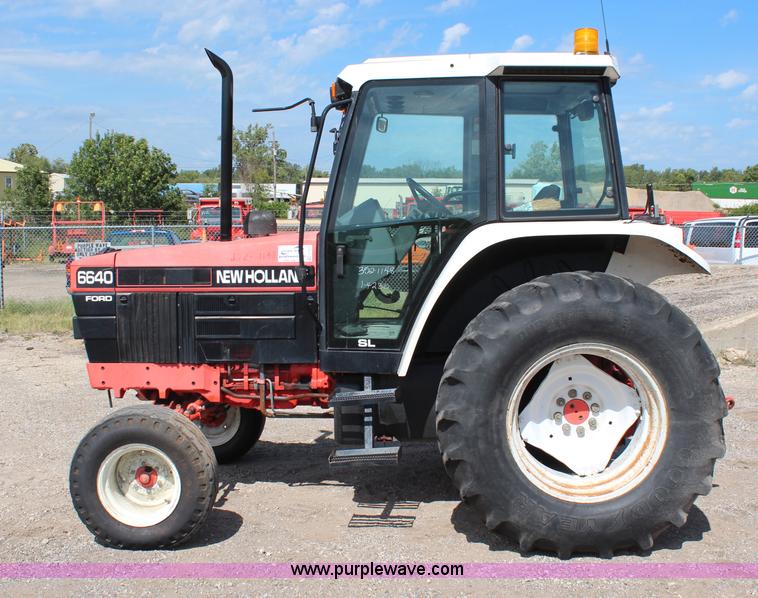 image for item H6921 1998 Ford New Holland 6640SL tractor