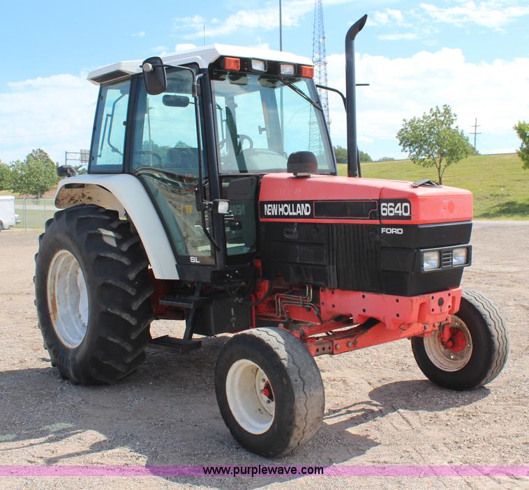 image for item H6921 1998 Ford New Holland 6640SL tractor