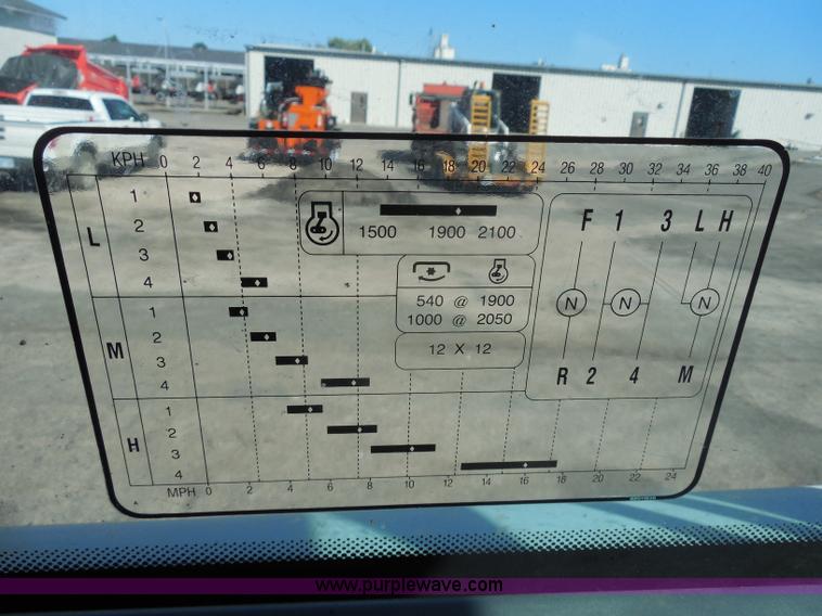 image for item I1368 1998 Ford 7740SL MFWD tractor