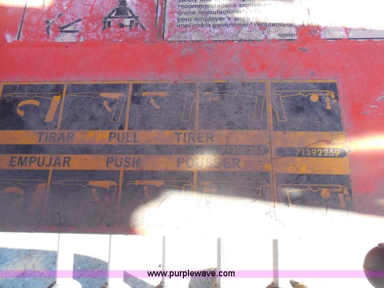 image for item I1378 1994 Ford LNT8000 tilt bed truck