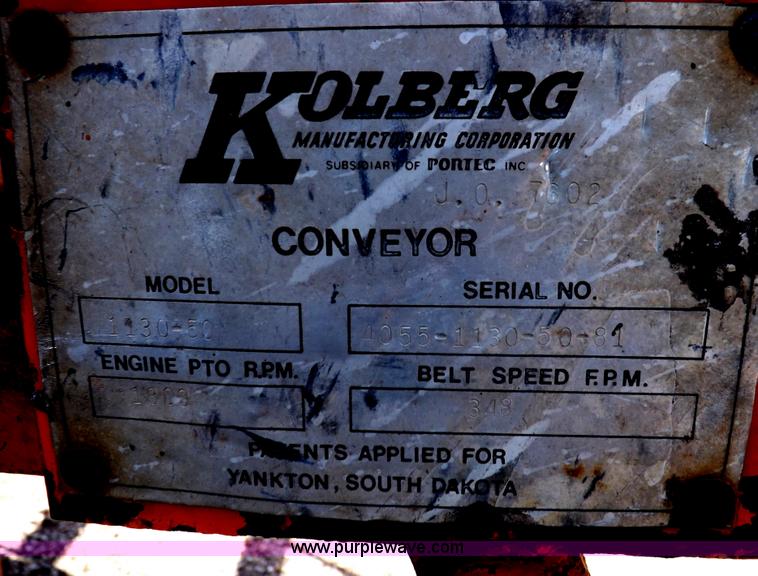 image for item I7513 1979 Kolberg 1130-50 mix asphalt pugmill