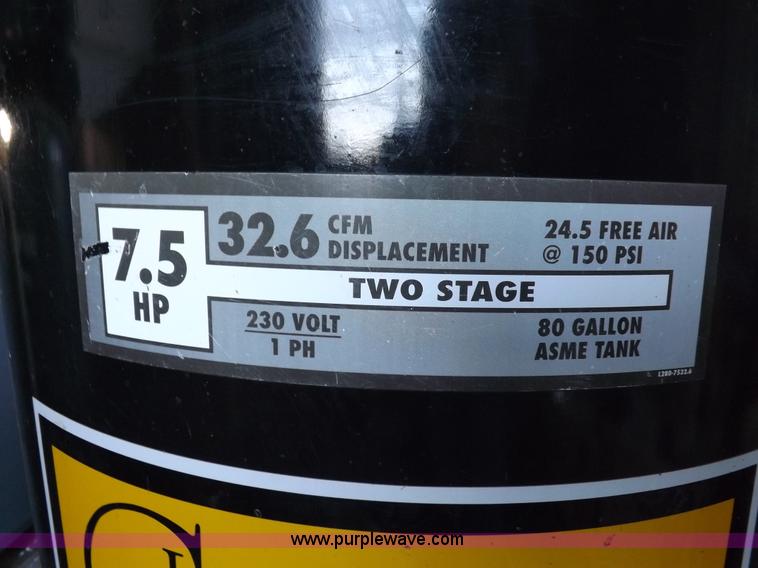 image for item I7517 Classic C7180230 vertical air compressor