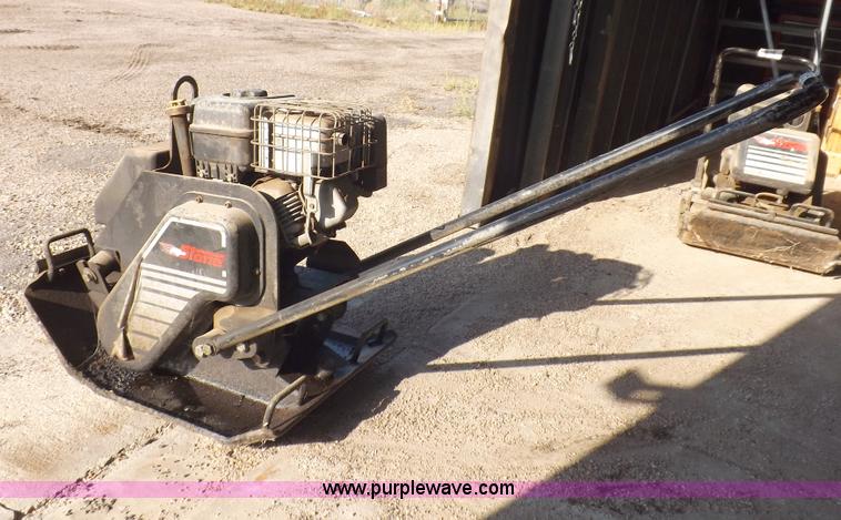 image for item I7518 2001 Stone S38A vibrator plate compactor
