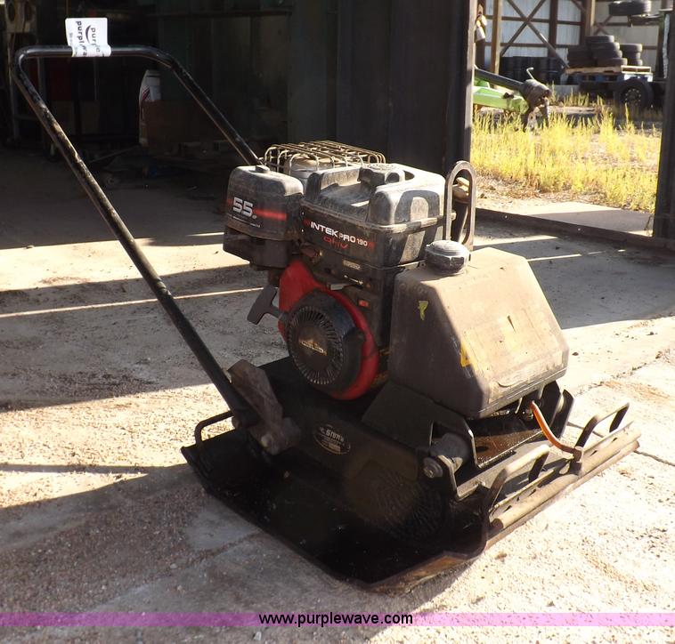 image for item I7518 2001 Stone S38A vibrator plate compactor