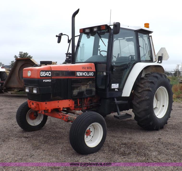 image for item I7526 1997 Ford New Holland 6640SL tractor