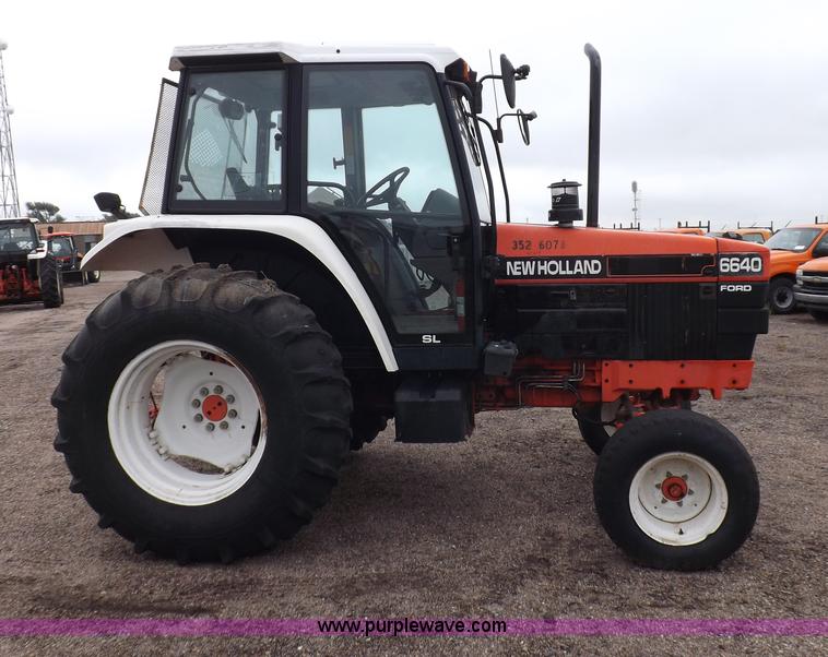 image for item I7526 1997 Ford New Holland 6640SL tractor