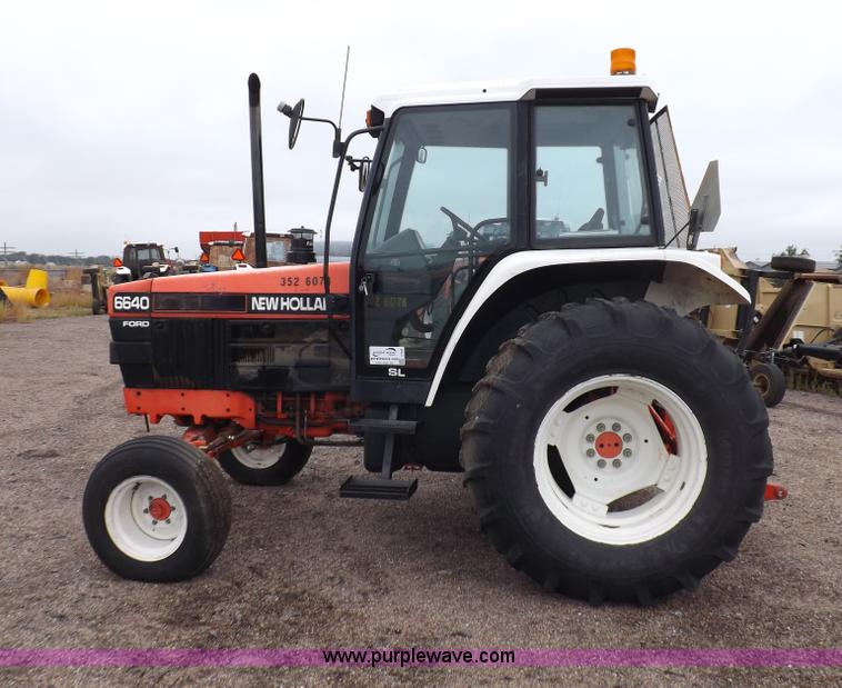 image for item I7526 1997 Ford New Holland 6640SL tractor