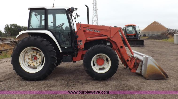 image for item I7527 1998 Ford 7740SL MFWD tractor