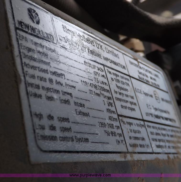 image for item I7528 1999 New Holland TV-140 MFWD bi-directional tractor