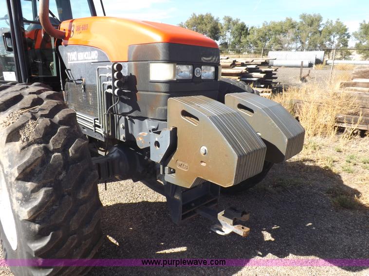 image for item I7528 1999 New Holland TV-140 MFWD bi-directional tractor