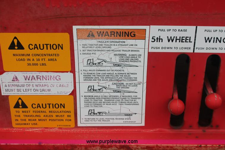 image for item I8004 1996 Landoll 345-31 trailer