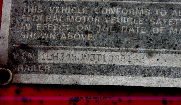 image for item I8004 1996 Landoll 345-31 trailer