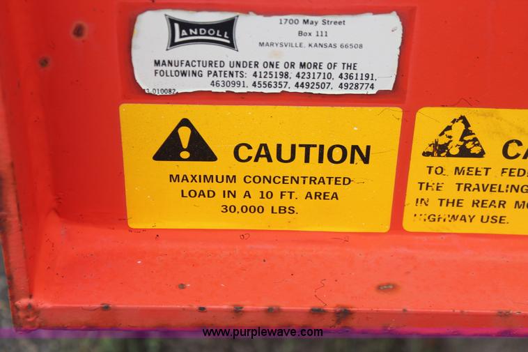 image for item I8006 1994 Landoll 345-31 trailer