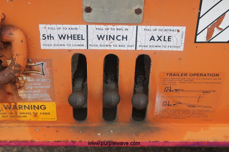 image for item I8007 1993 Landoll 345-31 trailer