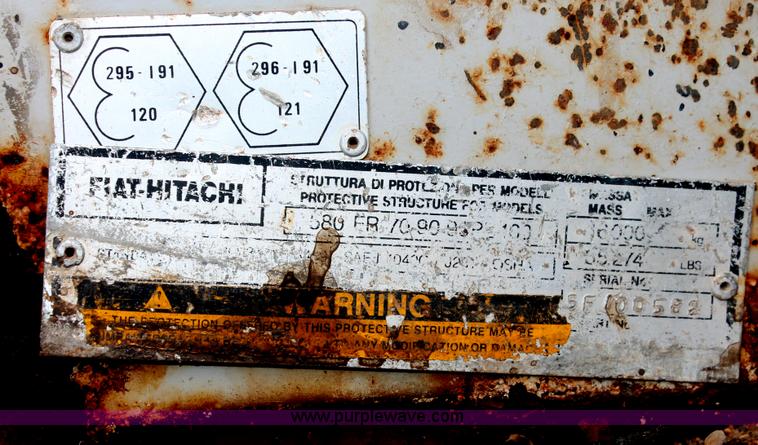 image for item I8023 1996 Fiat-Allis FR70 wheel loader