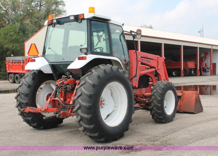 image for item I8024 1995 Ford New Holland 7740 MFWD tractor