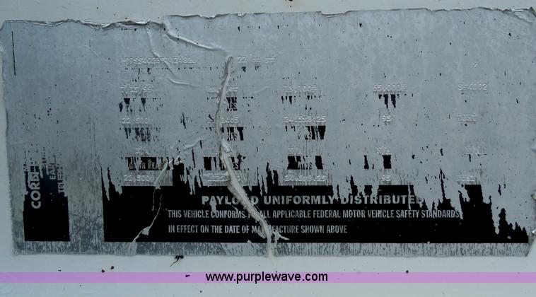 image for item E7688 2000 Trail Blazer S-4002 belly dump trailer