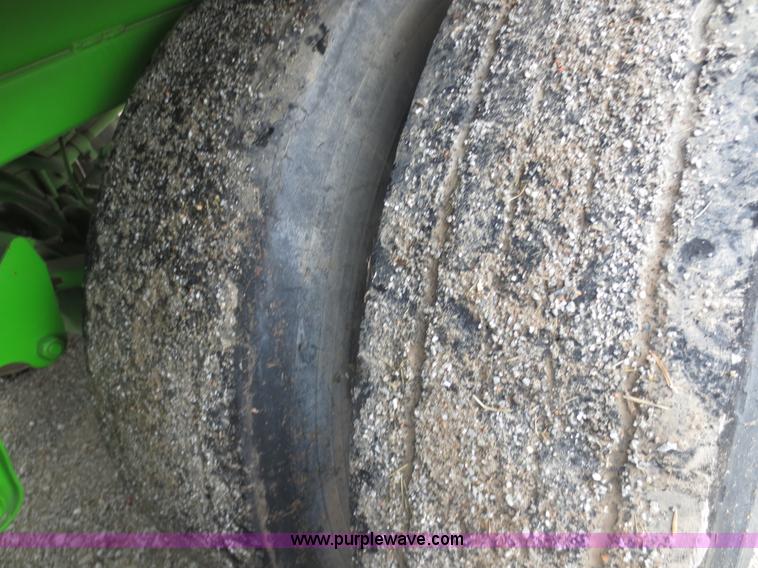 image for item F6661 1998 Wilkens 23' grapple crane trailer