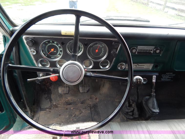 image for item B5847 1970 Chevrolet C50 grain truck