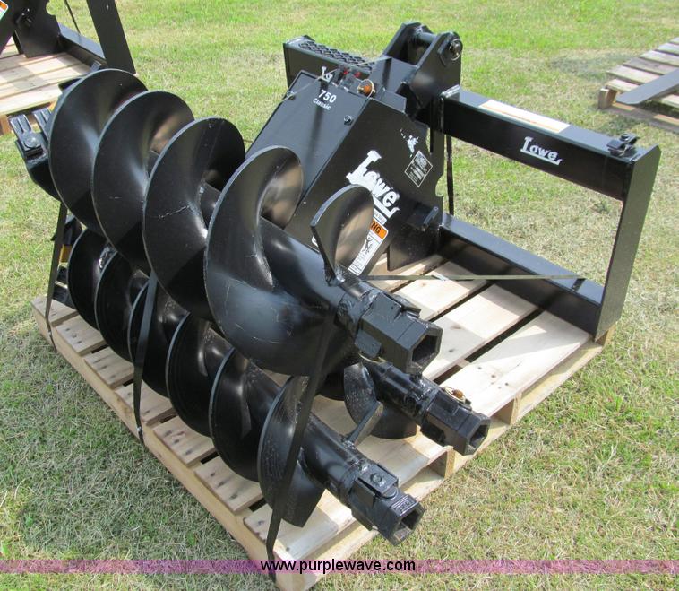 image for item C1458 Lowe 750CH hydraulic auger attachment