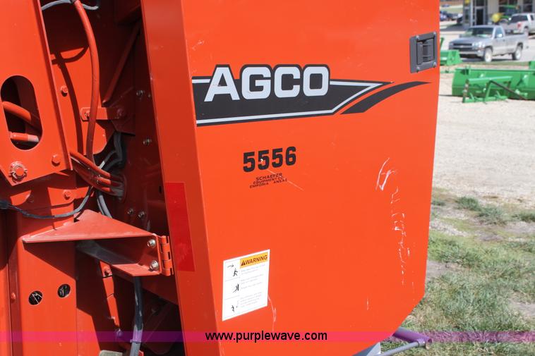 image for item G4222 2007 AGCO Hesston 5556 round baler