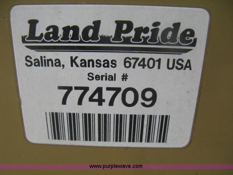 image for item H6262 Land Pride RCF3672 6' rotary mower