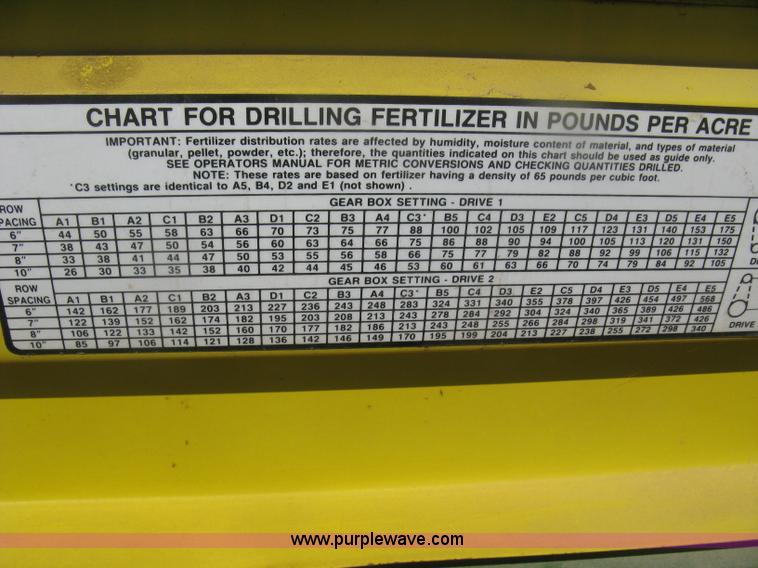 image for item H6284 (2) John Deere 8350 grain drills