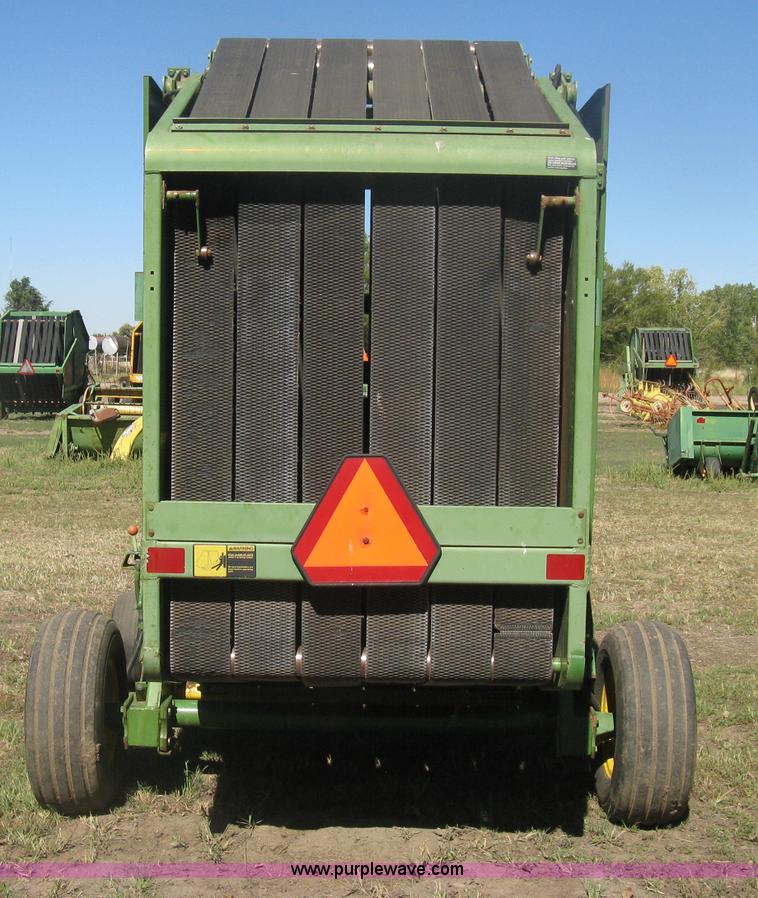 image for item H6300 John Deere 430 round baler