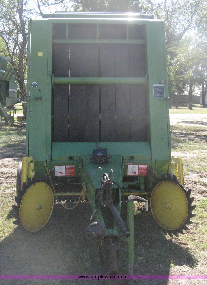 image for item H6300 John Deere 430 round baler